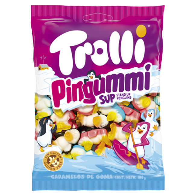 TROLLI*PINGUMMI*100g.ΖΕΛΕ Κ/8x12τ.