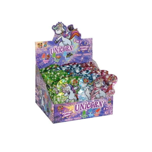 1207*UNICORN*ΓΛΕΙΦ.+POP.CANDY+STICKER* 36τ.Κ/12 (3 ΣΕ 1)