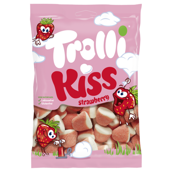 TROLLI 200g.*KISS*ΖΕΛΕ Κ/15τ