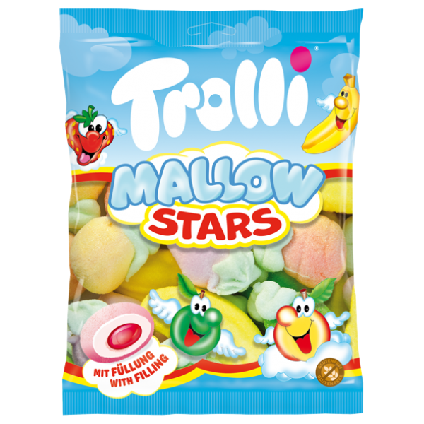 TROLLI 150g*MALLOW STARS*ΓΕΜΙΣΤΑ ΜΑΡΣΜΕΛΟΟΥΣ Κ/8