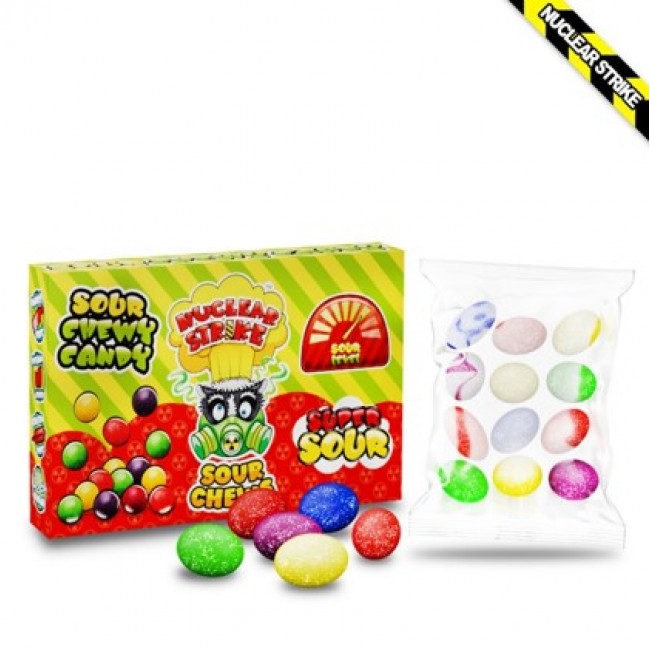 N.S.SOUR CHEW CANDY 60g ΚΑΡΑΜΕΛΑ 12τ.Κ/12