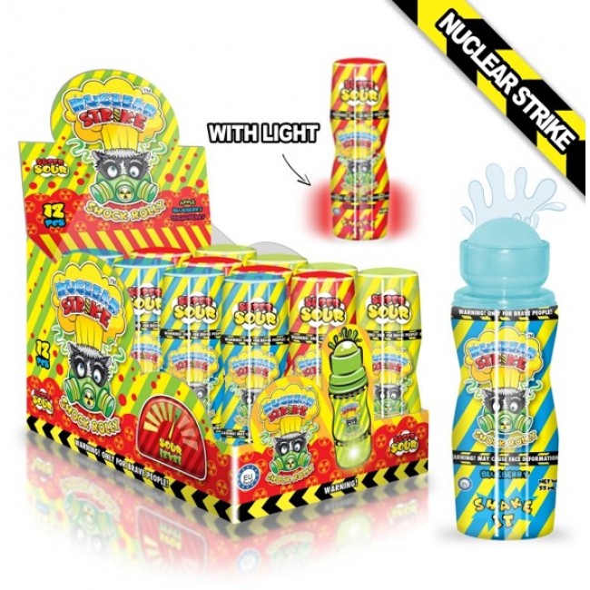 N.S.SHOCK ROLLY 55ml ΜΕ ΦΩΣ ΥΓΡΗ ΚΑΡ/ΛΑ 12τ.Κ/8