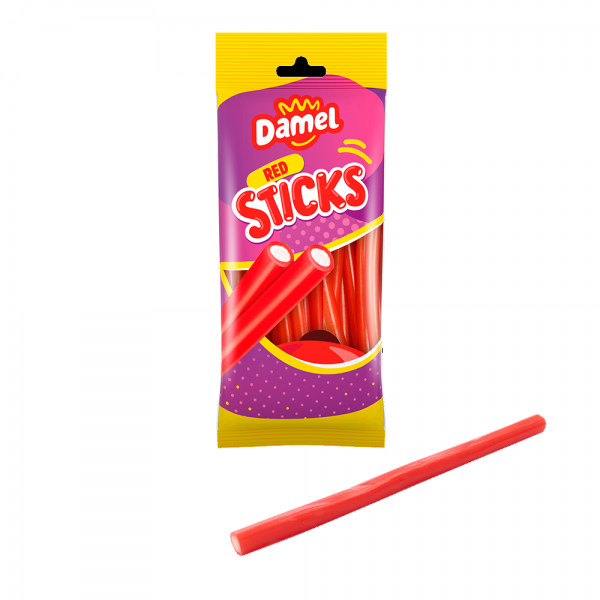 RED PENCILS 90g K/13 ΓΛΥΚΟΡΙΖΕΣ ΦΡΑΟΥΛΑ (HALAL, VEGAN, LACTOSE/SOYA FREE)