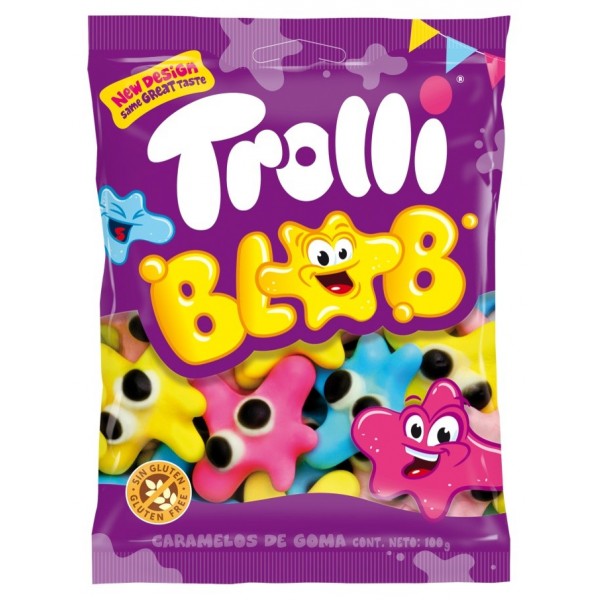 TROLLI*BLOB*100g.ΖΕΛΕ Κ/8x12τ.