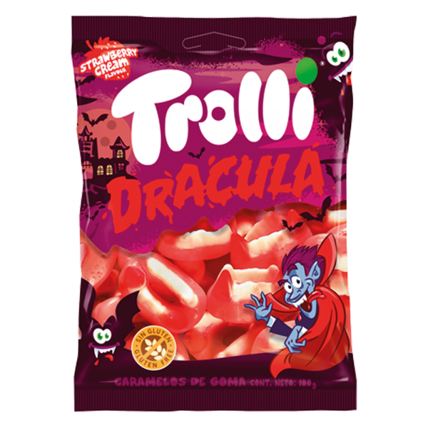 TROLLI*DRACULA*100g.ΖΕΛΕ Κ/8x12τ.