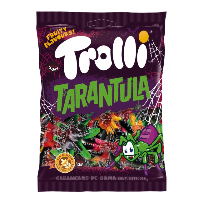TROLLI*TARANTULA*100g.ΖΕΛΕ Κ/8x12τ.