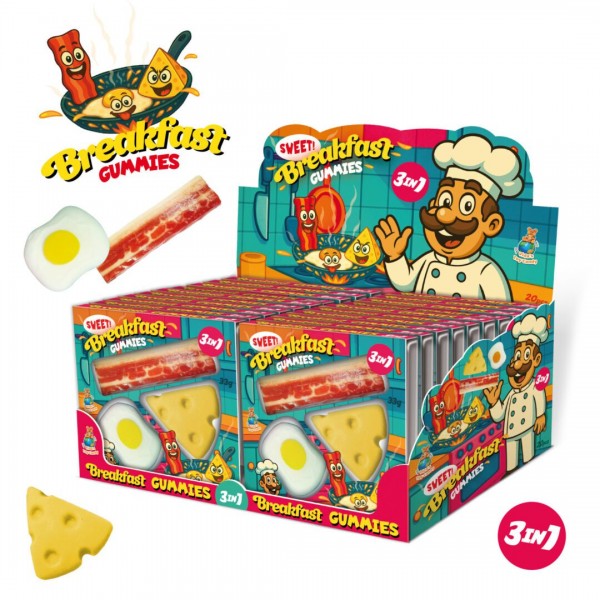 BREAKFAST GUMMIES 32g ΖΕΛΕ 20τ. Κ/12