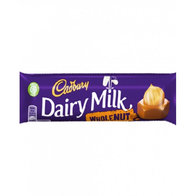 CADBURY WHOLE NUT 24X45gr ΣΟΚΟΛΑΤΑ