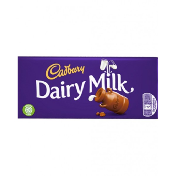 CADBURY DAIRY MILK 21X110gr ΣΟΚΟΛΑΤΑ