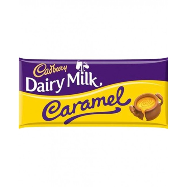 CADBURY 16X120gr CARAMEL DAIRY MILK ΣΟΚΟΛΑΤΑ