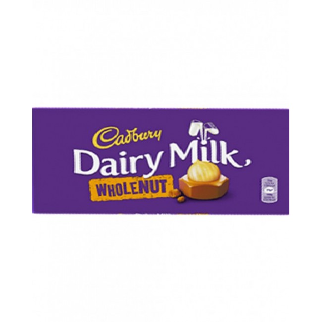 CADBURY WHOLE NUT  14X180gr ΣΟΚΟΛΑΤΑ