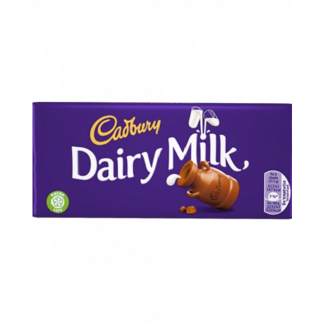 CADBURY DAIRY MILK 17X180gr ΣΟΚΟΛΑΤΑ