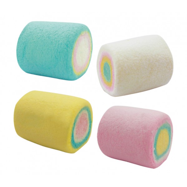 ΣΑΚ.500g*ΣΤΟΧΟΙ*MARSHM.*RAINBOW* K/10