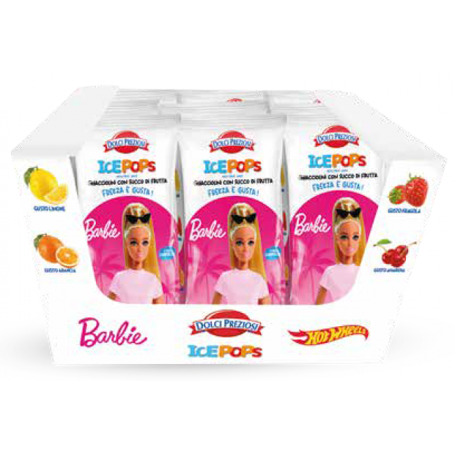 DOLCI PREZIOSI ΧΑΡΤΙΝΟ STAND ΔΑΠΕΔΟΥ 105 ΤΕΜ. (BARBIE & HOT WHEELS)