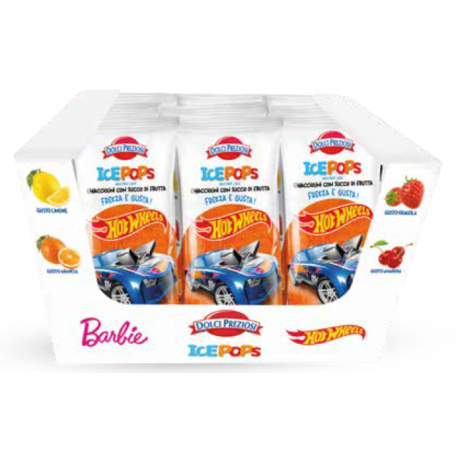 DOLCI PREZIOSI ΧΑΡΤΙΝΟ STAND ΔΑΠΕΔΟΥ 105 ΤΕΜ. (BARBIE & HOT WHEELS)