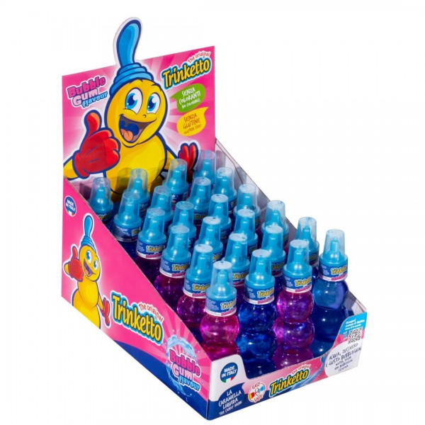 TRINKETTO*BUBBLE GUM*70ml ΖΑΧ.ΑΝΑΨ/ΚΟ Κ6Χ24 *ΧΩΡΙΣ ΓΛΟΥΤΕΝΗ-ΧΩΡΙΣ ΧΡΩΣΤΙΚΕΣ*