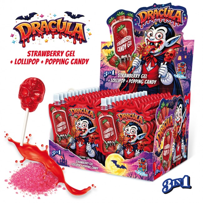 DRACULA*ΓΛΕΙΦ.+POP.CANDY+GEL*(30g) 24τ.Κ/9 DRACULA*ΓΛΕΙΦ.+POP.CANDY+GEL*(30g) 24τ.Κ/9