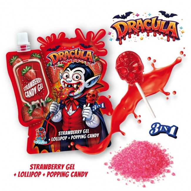 DRACULA*ΓΛΕΙΦ.+POP.CANDY+GEL*(30g) 24τ.Κ/9 DRACULA*ΓΛΕΙΦ.+POP.CANDY+GEL*(30g) 24τ.Κ/9