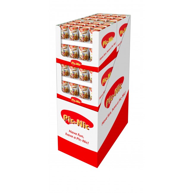 PIC-NIC BREAK 50g ΚΡΙΤΣ.ΠΡΑΛ.ΦΟΥΝΤ.Κ/6x24τ.