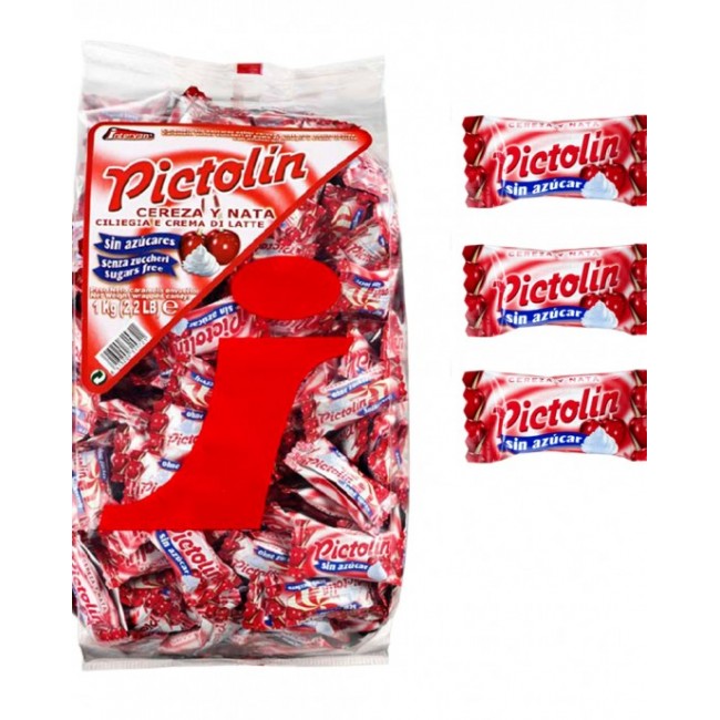 ΚΑΡ/ΛΑ*CHERRY&CREAM*ΧΩΡ.ΖΑΧ.1kg.κ12