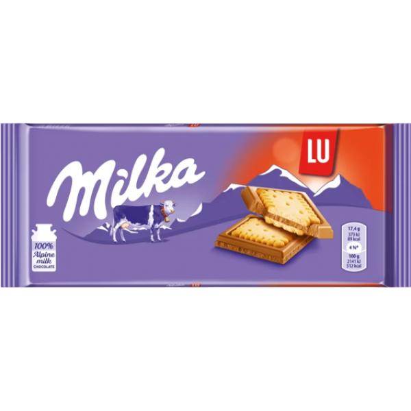 MILKA ΣΟΚ/ΤΑ*LU*87g K/18τ