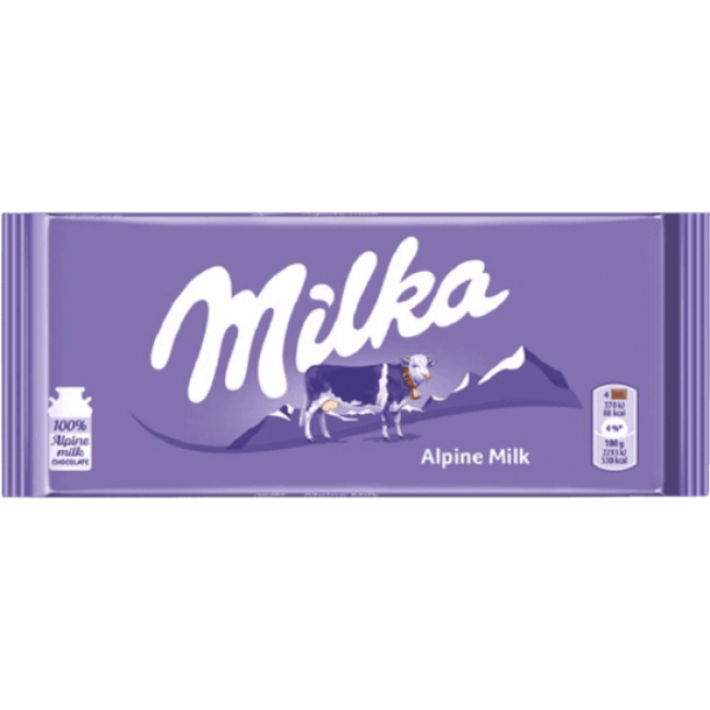 MILKA ΣΟΚ/ΤΑ ΓΑΛΑΚΤΟΣ 90g K/25τ