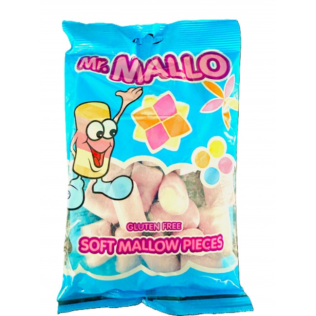 MR.MALLO 80g*ΔΙΧΡΩΜΟ ΡΟΖ-ΛΕΥΚΟ*ΚΑΡ/ΛΕΣ Κ/24 GLUTEN FREE