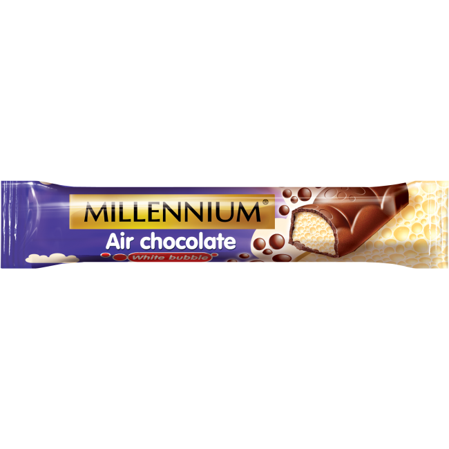 MILLENIUM AIR MILK (16τ.*32g) ΣΟΚ.ΓΑΛ.Κ/6 displays