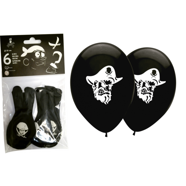 ΣΑΚ.6τ.ΜΠΑΛ.*PIRATES* Κ/30x12σ. 25cm