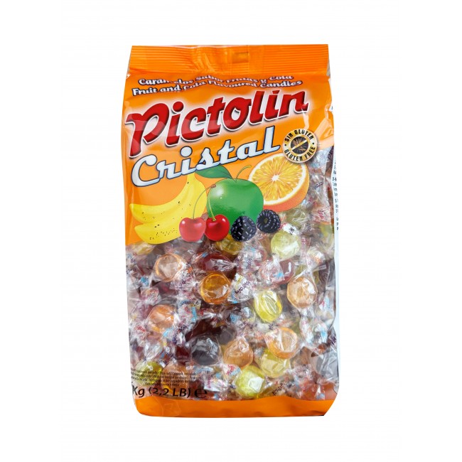 KAΡ.*PICTOLIN KΡYΣTAΛΟ*1kg.K/12 ΦΡΟΥΤΩΝ & ΚΟΛΑ-ΧΩΡΙΣ ΓΛΟΥΤΕΝΗ