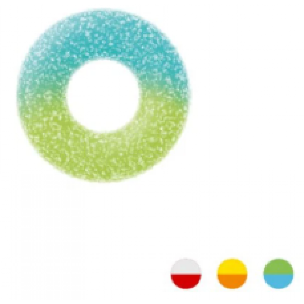 4715 ΖΕΛΕ*SOUR ΡΟΔΕΛΕΣ ΦΡΟΥΤΩΝ ΜΕ ΖΑΧ.*ΣΑΚ 1kg Κ/9