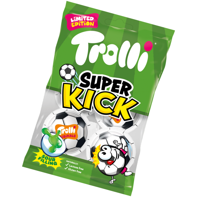 TROLLI 75g*SUPER KICK* ΖΕΛΕ Κ/21 (ΓΕΜΙΣΤΟ)