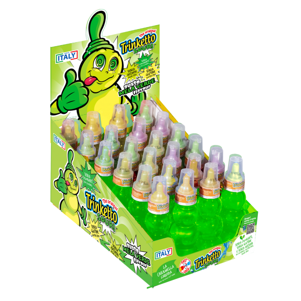 TRINKETTO*SOUR*70ml ΧΩΡΙΣ ΖΑΧΑΡΗ ΑΝΑΨ/ΚΟ Κ6Χ24 ΠΡΑΣΙΝΟ ΜΗΛΟ *ΧΩΡΙΣ ΓΛΟΥΤΕΝΗ-ΧΩΡΙΣ ΧΡΩΣΤΙΚΕΣ*