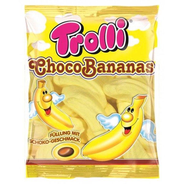 TROLLI 150g*CHOCO BANANAS*ΓΕΜ.ΣΟΚ/ΤΑ Κ/8 ΜΑΡΣΜΕΛΟΟΥΣ