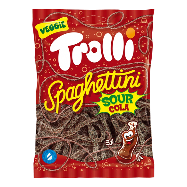 TROLLI*SPAGHETTINI COLA SOUR*100g.ΖΕΛΕ Κ/30τ