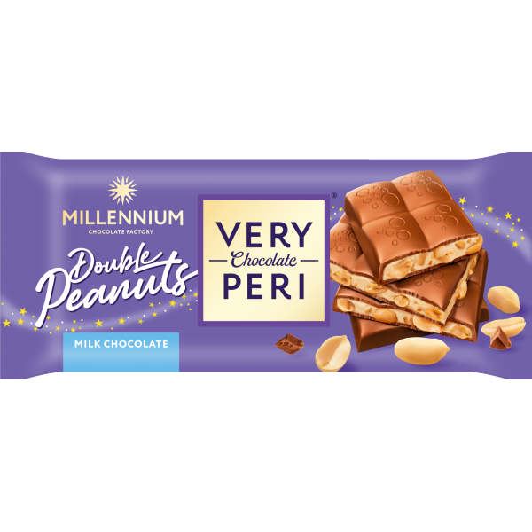 VERY PERI 105g ΣΟΚ.ΓΑΛ.*DOUBLE PEANUTS* Κ/21τ.