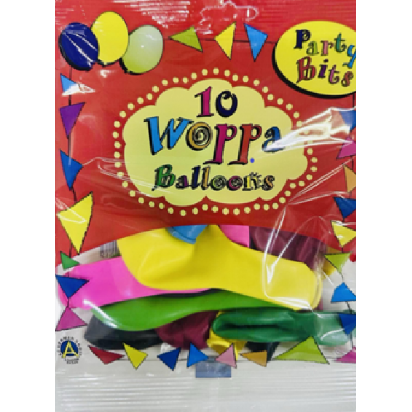 ΣΑΚ.10τ.WOPPA ΜΠΑΛΟΝΙΑ ΚΑΡΤ.15σακ Κ/30
