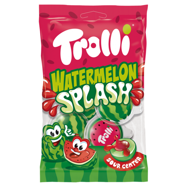TROLLI 75g*WATERMELON SPLASH* ΖΕΛΕ Κ/21 (ΓΕΜΙΣΤΟ)