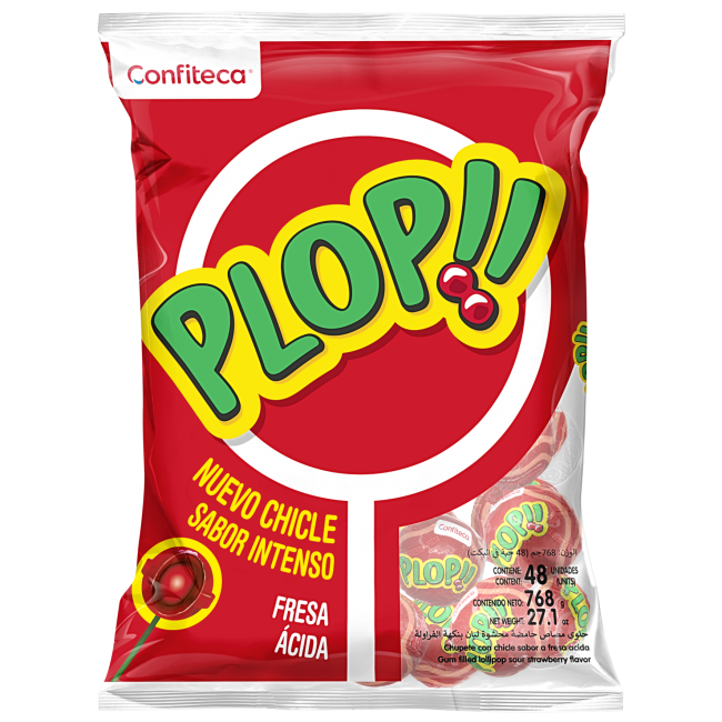 PLOP ΦΡΑΟΥΛΑ ΓΛΕΙΦ.ΜΕ ΤΣΙΧΛΑ ΣΑΚ.48τ. Κ/16 (ΚΑΘ.ΒΑΡΟΣ 48*16g=768g)