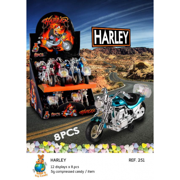 HARLEY & ΚΑΡ/ΛΕΣ (5gr) 8τ. Κ/12 REF.251