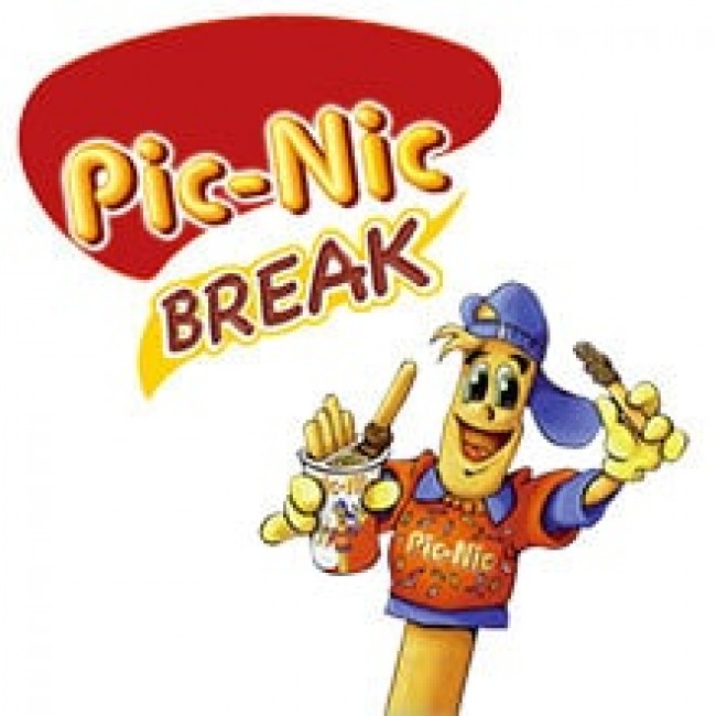 PIC-NIC BREAK 50g ΚΡΙΤΣ.ΠΡΑΛ.ΦΟΥΝΤ.Κ/6x24τ.