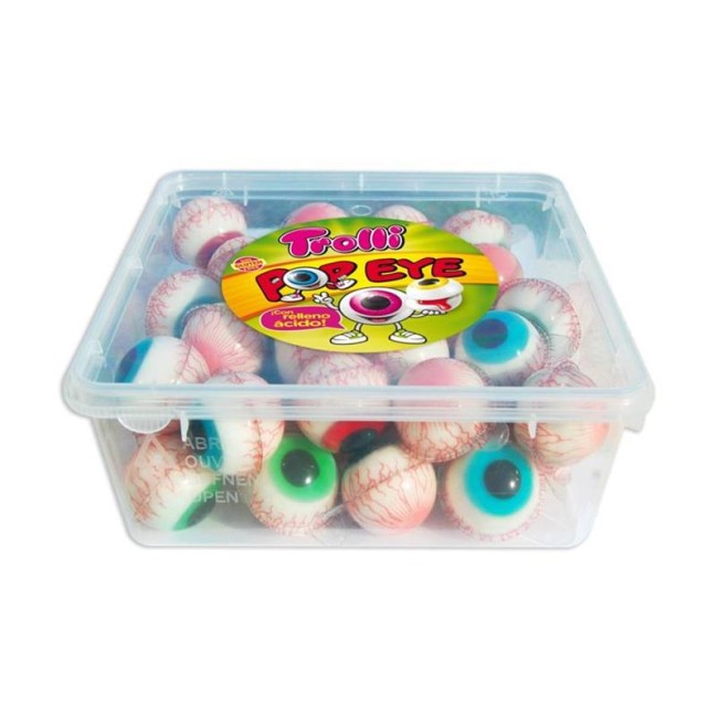 TROLLI ΤΑΠΕΡ*POP EYES*45 τεμ.ΖΕΛΕ Κ/9 (ΓΕΜΙΣΤΟ) 45*18.8g=846g