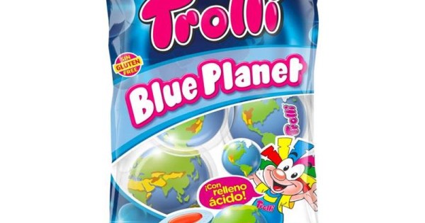 TROLLI 75g*BLUE PLANET* ΖΕΛΕ Κ/21 (ΓΕΜΙΣΤΟ)