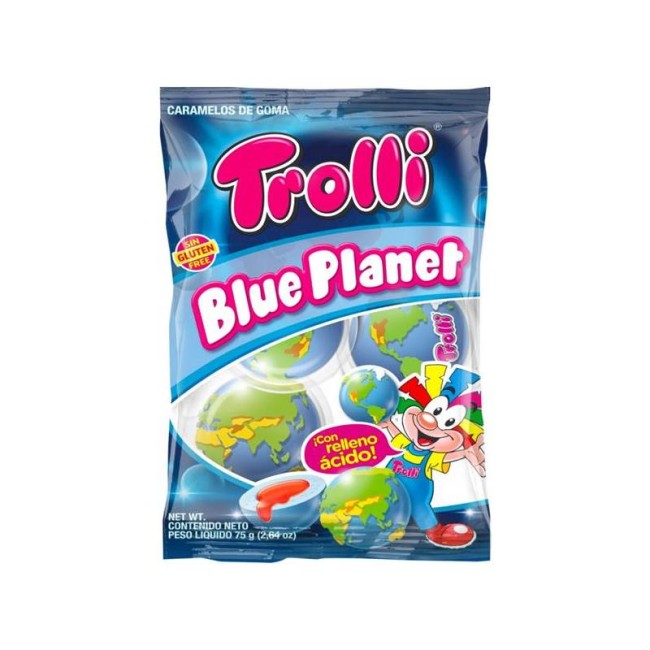 TROLLI 75g*BLUE PLANET* ΖΕΛΕ Κ/21 (ΓΕΜΙΣΤΟ)
