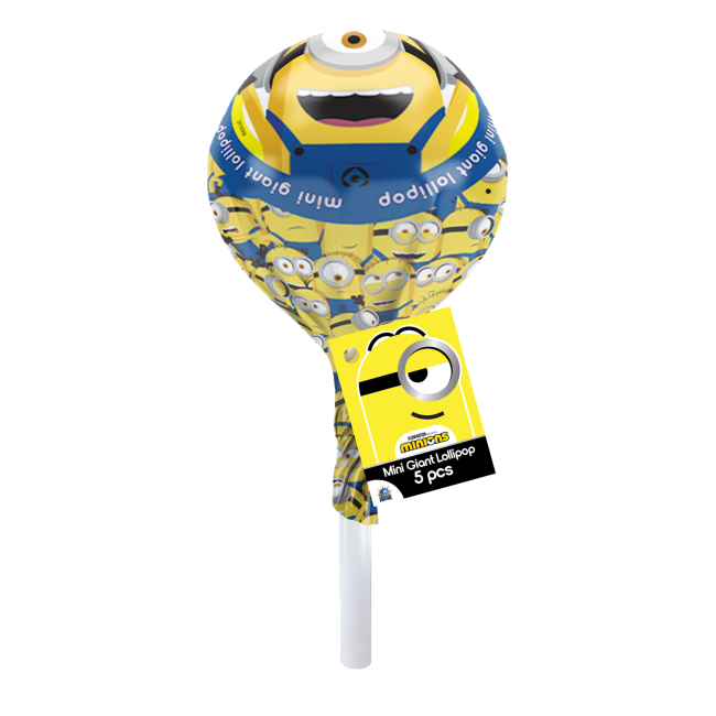 LICENSED ΜΙΝΙ GIANT ΓΛΥΦ/ΡΙ 30g+STICKER K/18τεμ. PAW PATROL-SMURFS-PEPPA-MINIONS