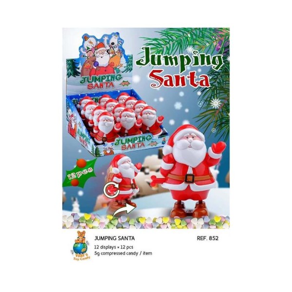 JUMBING SANTA 5g ΚΑΡ/ΛΕΣ 12τ. Κ/12 REF.852 JUMBING SANTA 5g ΚΑΡ/ΛΕΣ 12τ. Κ/12 REF.852