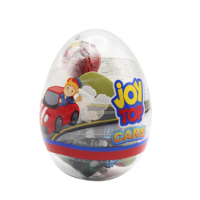 JOYTOP*CARS*CRYSTAL EGG*ΓΛΕΙΦ.11g.Κ/6Χ12τ. με ΠΑΙΧΝΙΔΙ ΕΚΠΛΗΞΗ